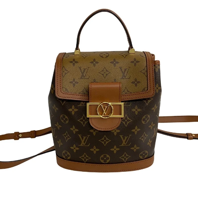 Louis Vuitton backpacks with a padded back panel for comfort during long - wearLOUIS VUITTON Dauphine Backpack