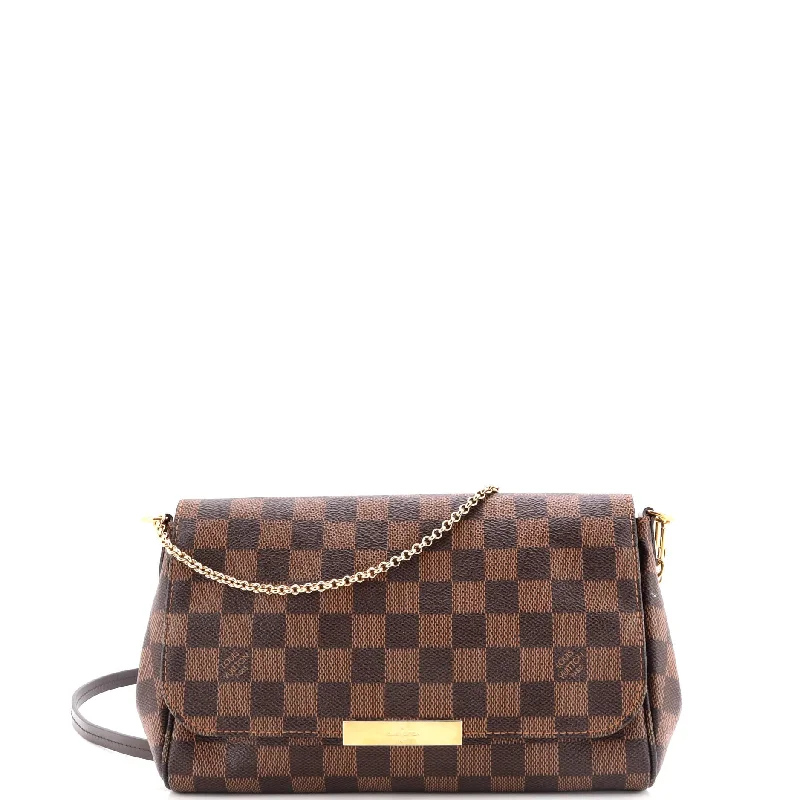 Louis Vuitton backpacks with a hidden back pocket for securityFavorite Handbag Damier MM