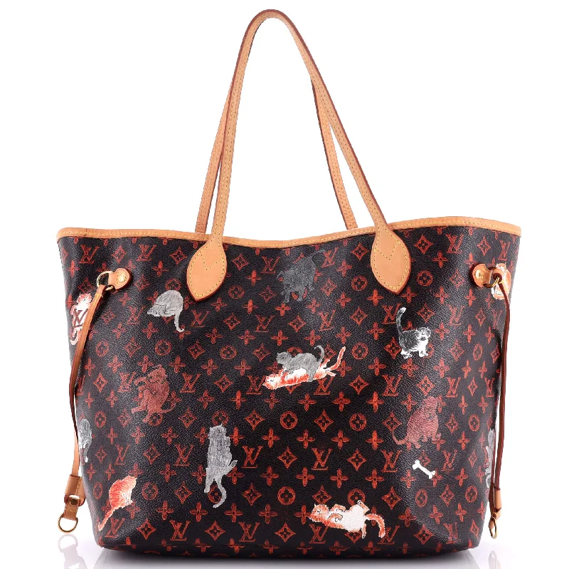 Louis Vuitton Neverfull bags with large capacity for everyday essentialsNeverfull NM Tote Limited Edition Grace Coddington Catogram Canvas MM