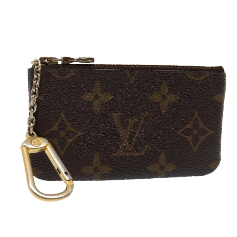 Louis Vuitton handbags with a back - zip pocket for storing valuablesLOUIS VUITTON Pochette Cles Wallet