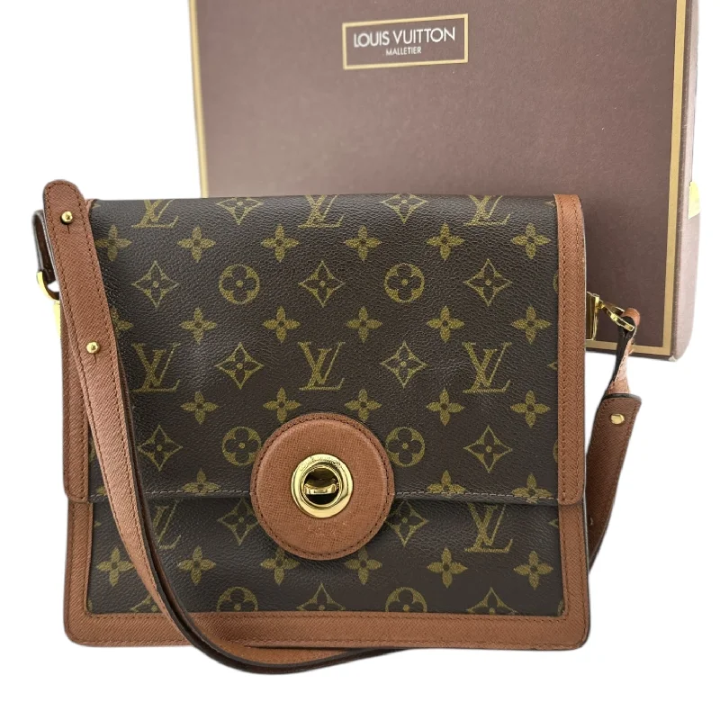 Louis Vuitton Alma bags with a detachable shoulder strap for versatilityLOUIS VUITTON Monogram Raspail Shoulder/Crossbody Bag