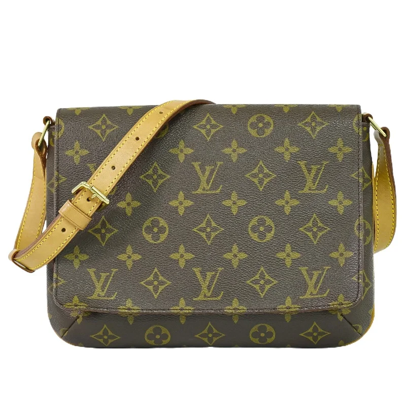 Louis Vuitton Twist bags with a crystal - embellished LV - turnlockLOUIS VUITTON Musette Tango Shoulder Bag