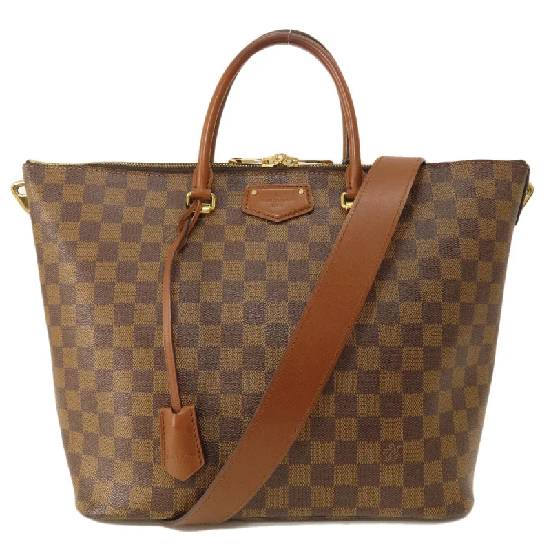 Louis Vuitton bags with a snap - button closure and a decorative charm for styleLOUIS VUITTON BELMONT Tote