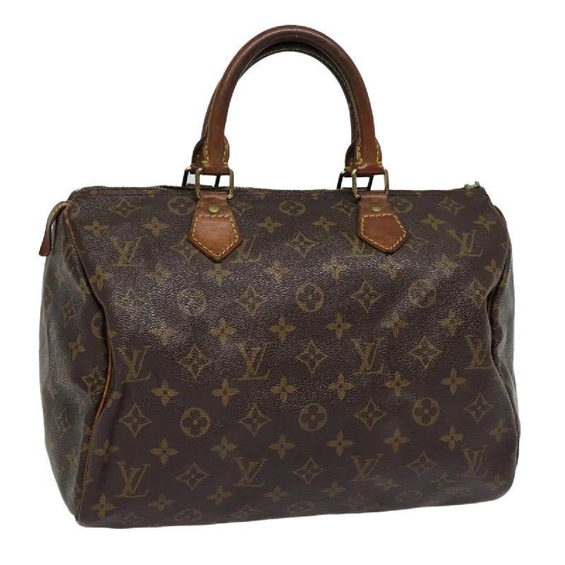 Louis Vuitton backpacks with a multi - pocket organization for functionalityLOUIS VUITTON Monogram Speedy 30 Hand Bag M41526 LV Auth 87578