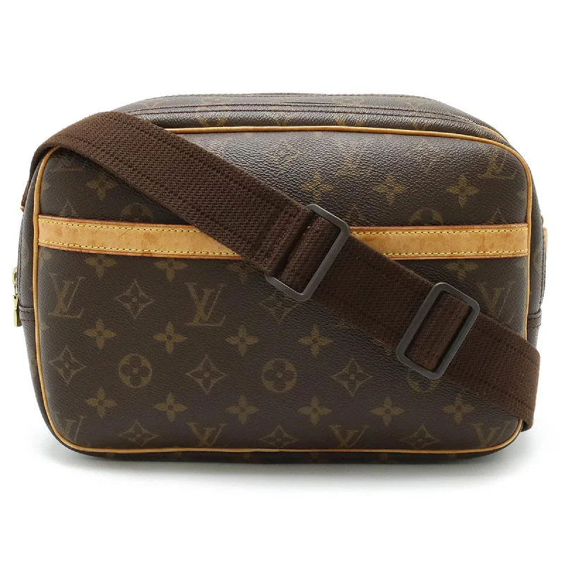 Louis Vuitton crossbody bags with a woven leather strap for textureLOUIS VUITTON Reporter Shopper