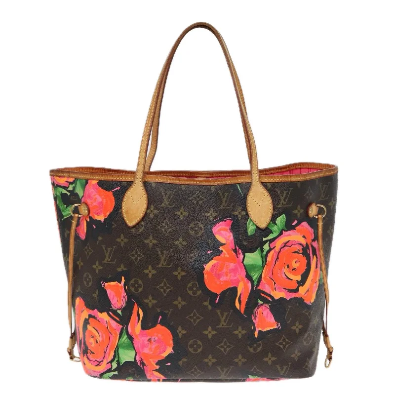 Louis Vuitton crossbody bags with a printed floral pattern for femininityLOUIS VUITTON Neverfull MM Tote