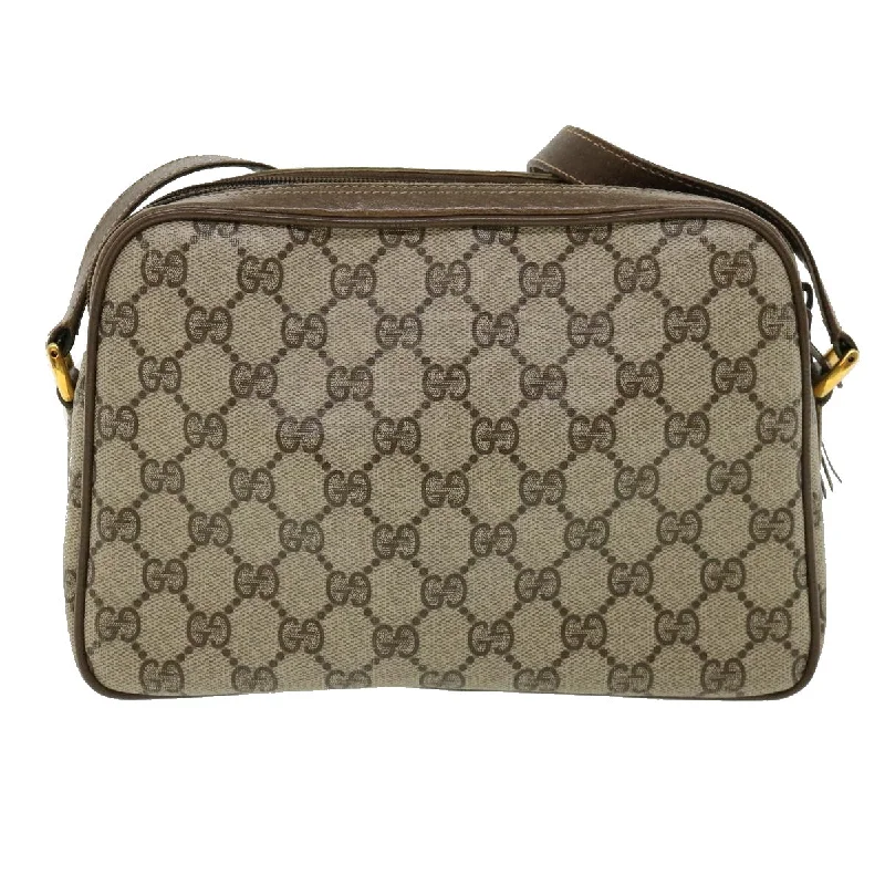 Gucci handbags for women with a patent - leather finishGUCCI GG Canvas Web Sherry Line Shoulder Bag Beige Red Green  yk5378