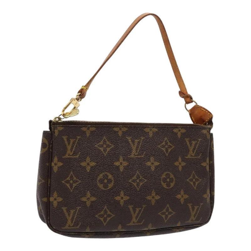 Louis Vuitton Twist bags with a snakeskin - effect panel for a bold lookLOUIS VUITTON Monogram Pochette Accessoires Pouch M51980 LV Auth 87053