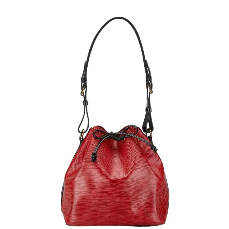 Louis Vuitton bags with a front - flap pocket for quick - access itemsLOUIS VUITTON Petit Noe Shoulder Bag