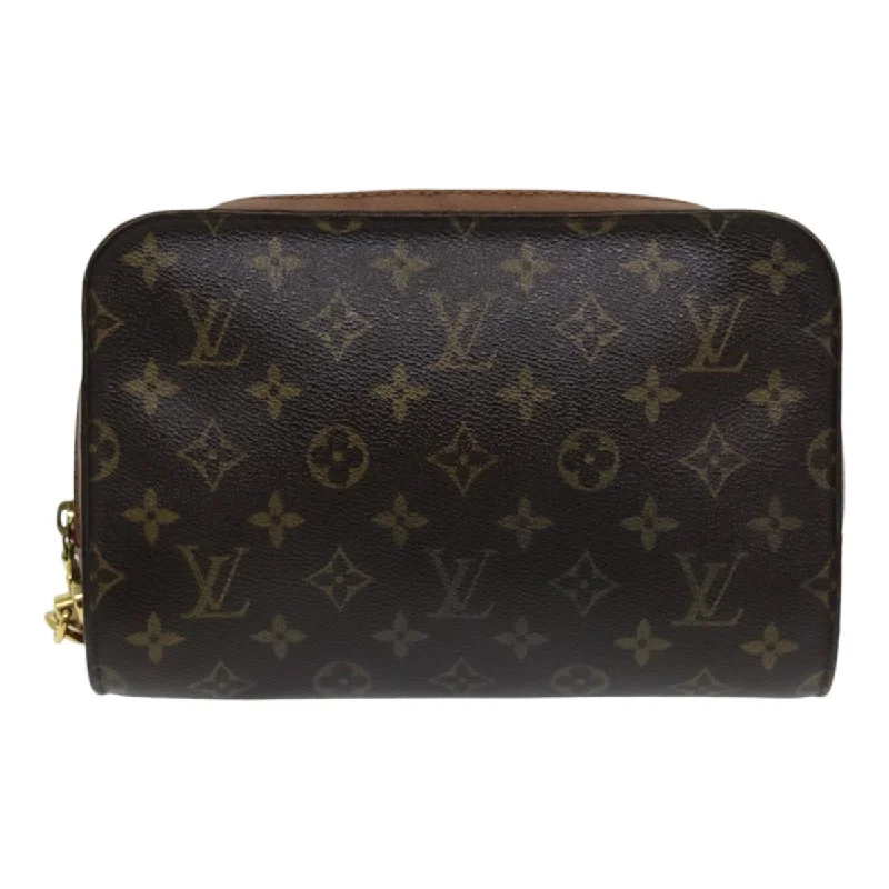 Louis Vuitton handbags with a beaded trim for a touch of glamourLOUIS VUITTON Orsay Clutch Bag