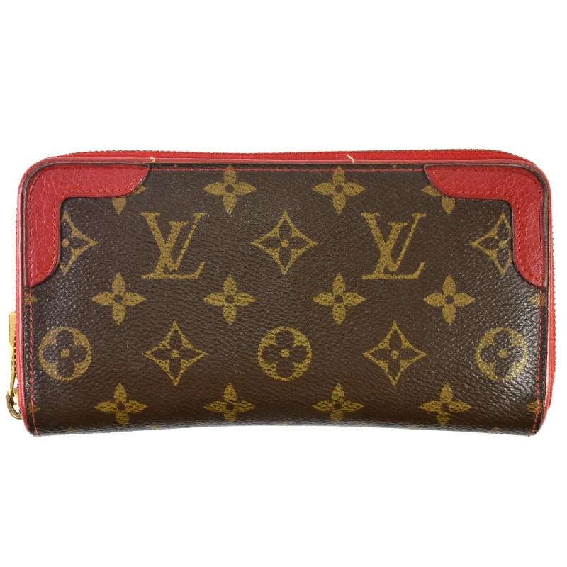 Louis Vuitton handbags with a back - zip pocket for storing valuablesLOUIS VUITTON Zippy wallet