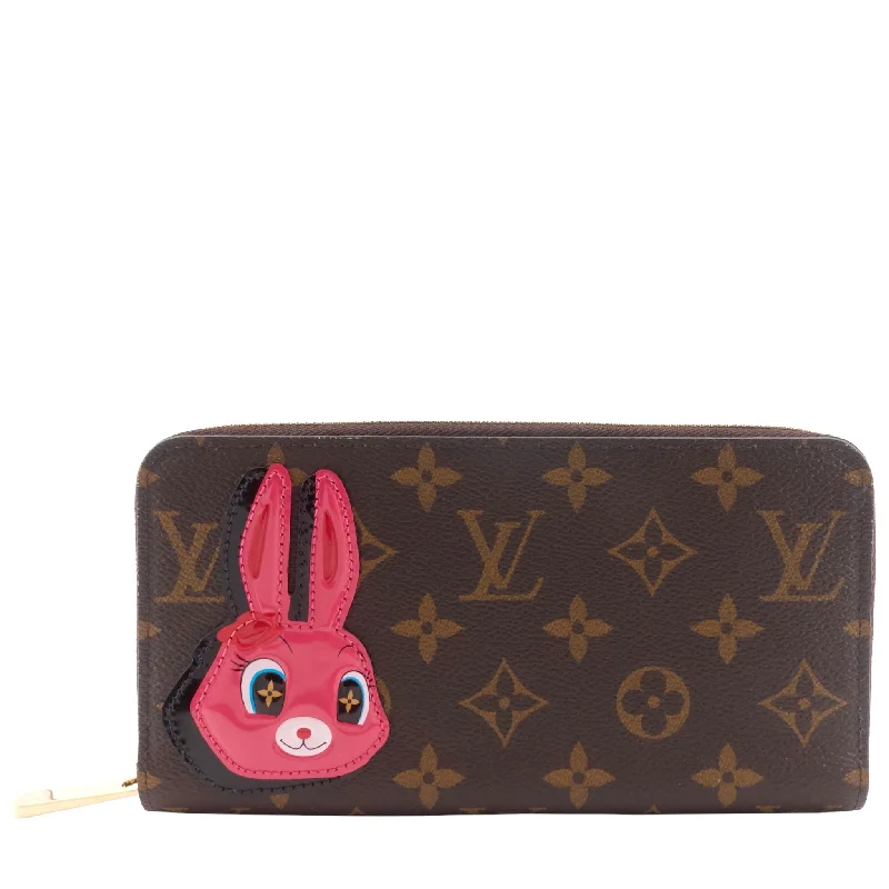 Louis Vuitton bags with a detachable mobile phone holder for convenienceZippy Rabbit Monogram Canvas Wallet