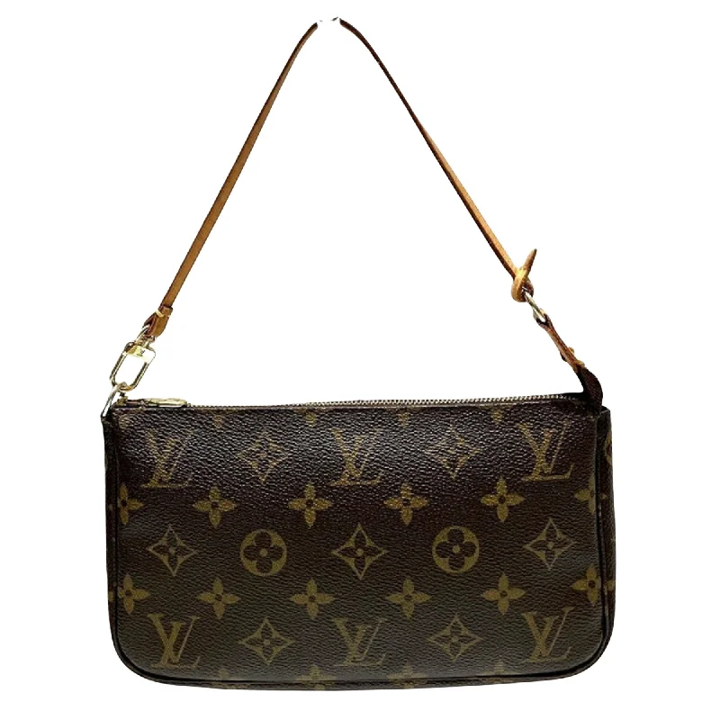 Louis Vuitton handbags with a metal - framed clasp for durabilityLOUIS VUITTON Pochette Accessoire Clutch Bag