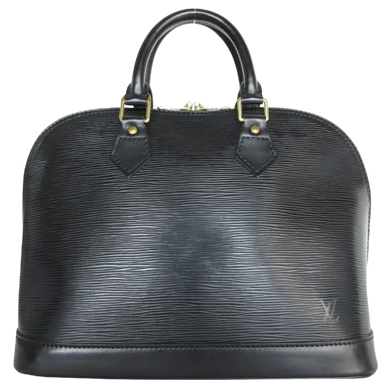 Louis Vuitton Alma bags with a monogram - embossed leather surfaceLOUIS VUITTON Alma Handbag