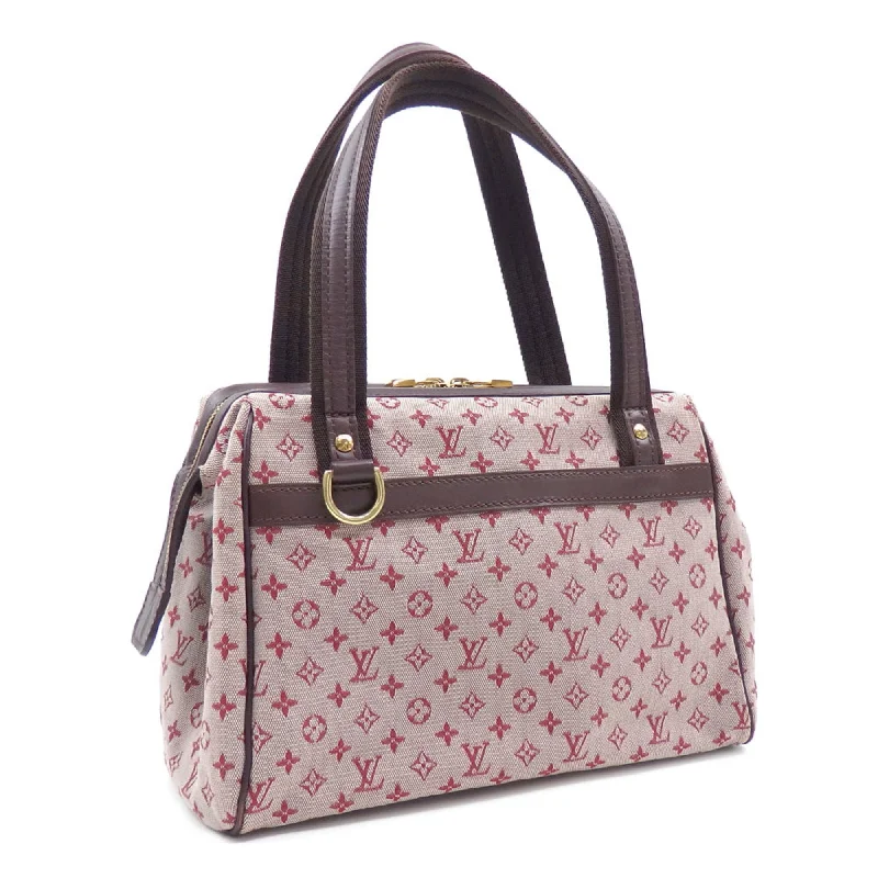 Louis Vuitton tote bags with a printed LV logo on the front for brand visibilityLOUIS VUITTON Josephine Handbag