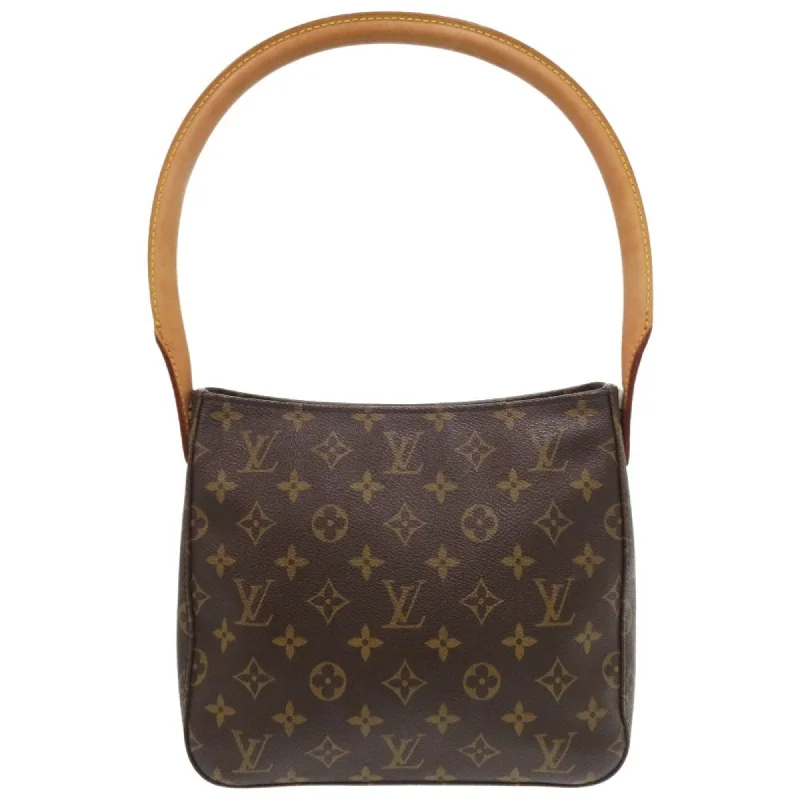 Louis Vuitton Alma bags with a monogram - embossed leather surfaceLOUIS VUITTON Looping MM Shoulder Bag