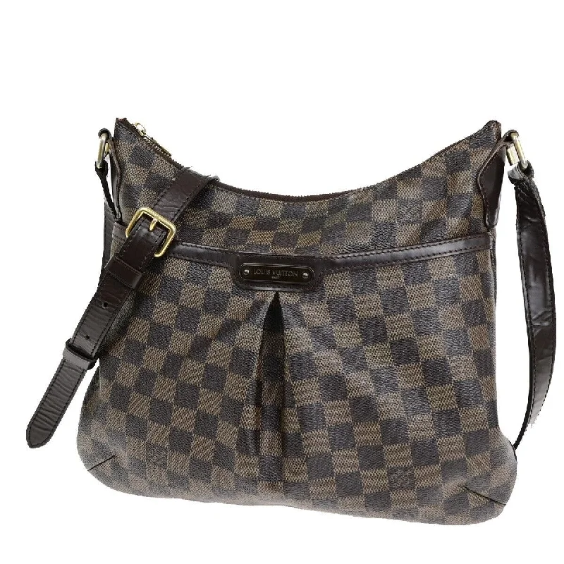 Louis Vuitton tote bags with a printed LV logo on the front for brand visibilityLOUIS VUITTON Bloomsbury Shoulder Bag