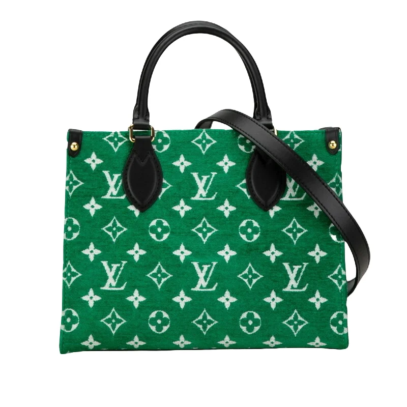 Ladies Louis Vuitton shoulder bags with a wide - width strap for comfortLOUIS VUITTON Onthego Tote