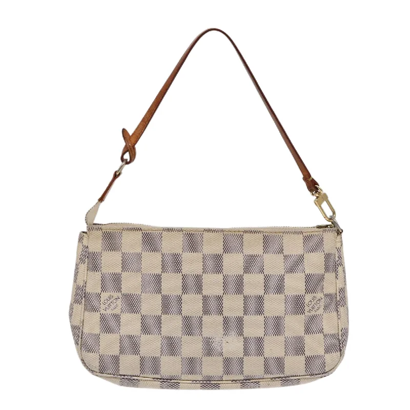 Louis Vuitton tote bags with a double - handle and shoulder - strap optionLOUIS VUITTON Pochette Accessoire Clutch Bag