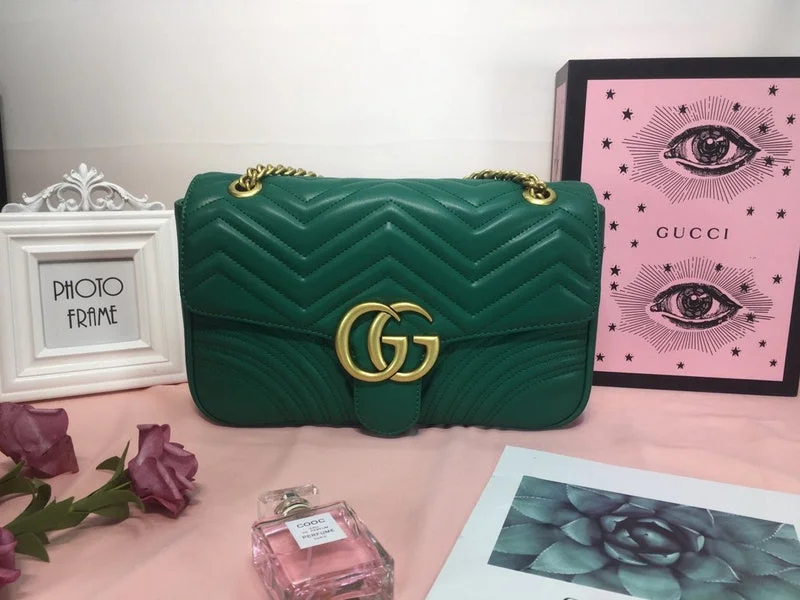 Women Gucci bags with a snap - button closure and a decorative charmWF - Gucci Bags - 10620