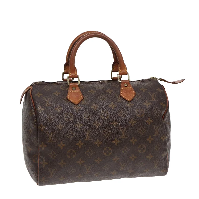 Ladies Louis Vuitton Capucines bags with a detachable shoulder strapLOUIS VUITTON Monogram Speedy 30 Hand Bag M41526 LV Auth 78069