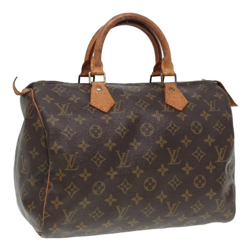 Ladies Louis Vuitton Capucines bags with a detachable shoulder strapLOUIS VUITTON Monogram Speedy 30 Hand Bag M41526 LV Auth 87166