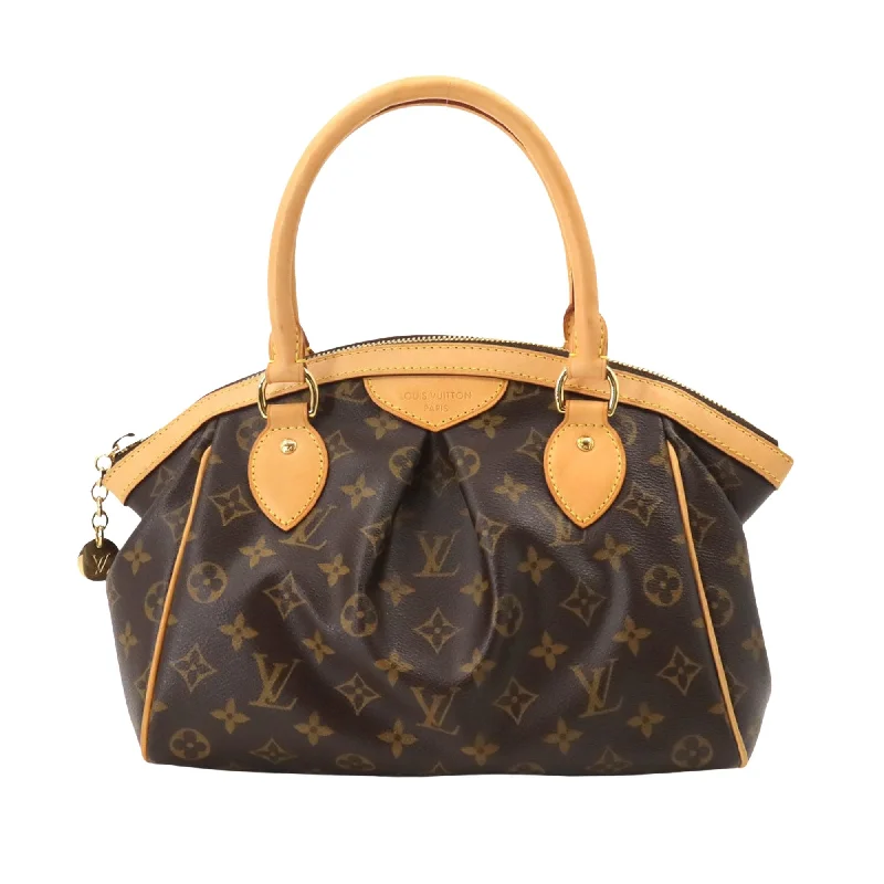 Ladies Louis Vuitton Petite Malle bags in a pastel color for a soft lookLOUIS VUITTON Tivoli Handbag