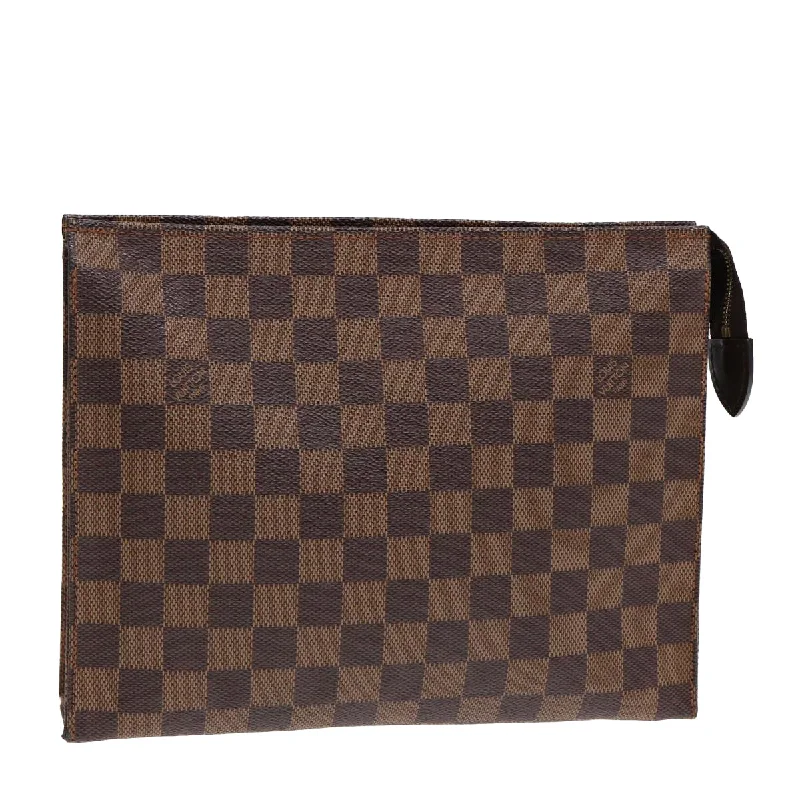 Louis Vuitton backpacks with a padded laptop compartment for travelLOUIS VUITTON Poche Toilette Clutch Bag