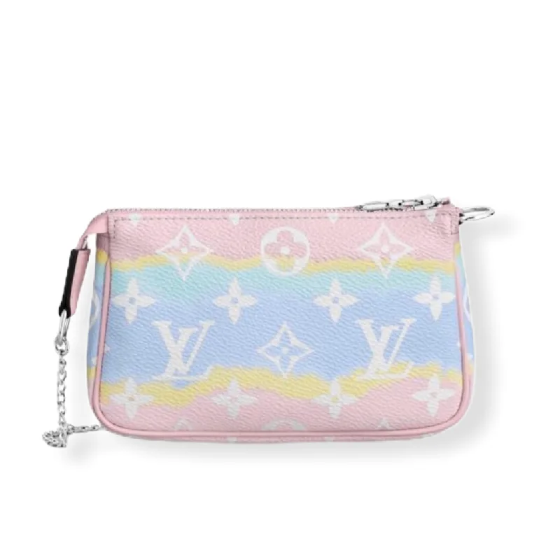 Small - sized Louis Vuitton Pochette Metis bags for a compact carryLouis Vuitton SS20 Escale Mini Pochette Accessories Pastel