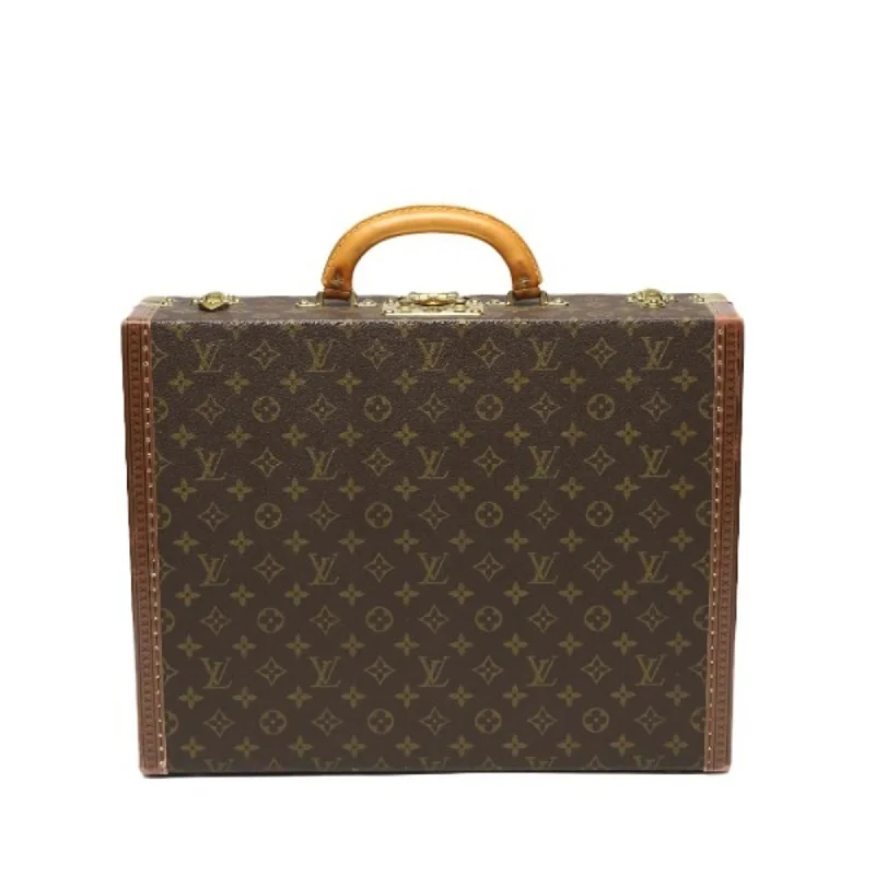 Louis Vuitton handbags with a metal - framed clasp for durabilityLOUIS VUITTON President Handbag