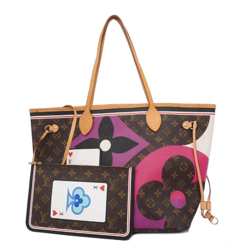 Louis Vuitton bags with a zip - around closure for enhanced securityLOUIS VUITTON Neverfull MM Tote