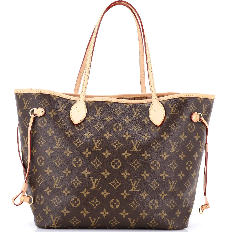 Ladies Louis Vuitton Capucines bags with gold - toned hardwareNeverfull Tote Monogram Canvas MM