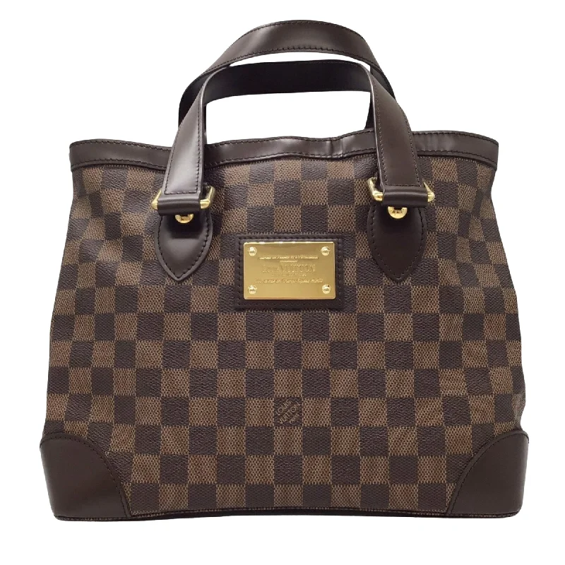 Louis Vuitton Alma bags with a leather - wrapped handle for a luxurious feelLOUIS VUITTON Hampstead Tote