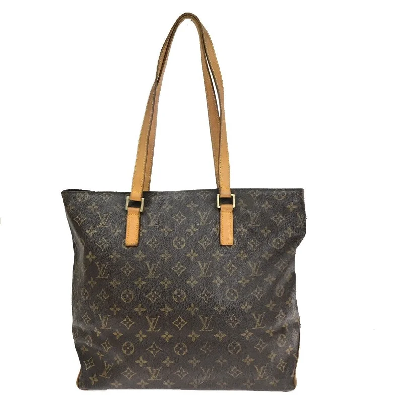 Louis Vuitton crossbody bags with a woven leather strap for textureLOUIS VUITTON Cabas Mezzo Handbag