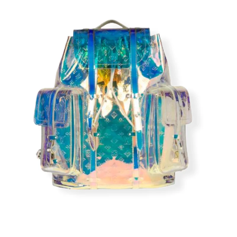 Louis Vuitton Neverfull bags with large capacity for everyday essentialsLouis Vuitton Christopher Backpack Iridescent Prism