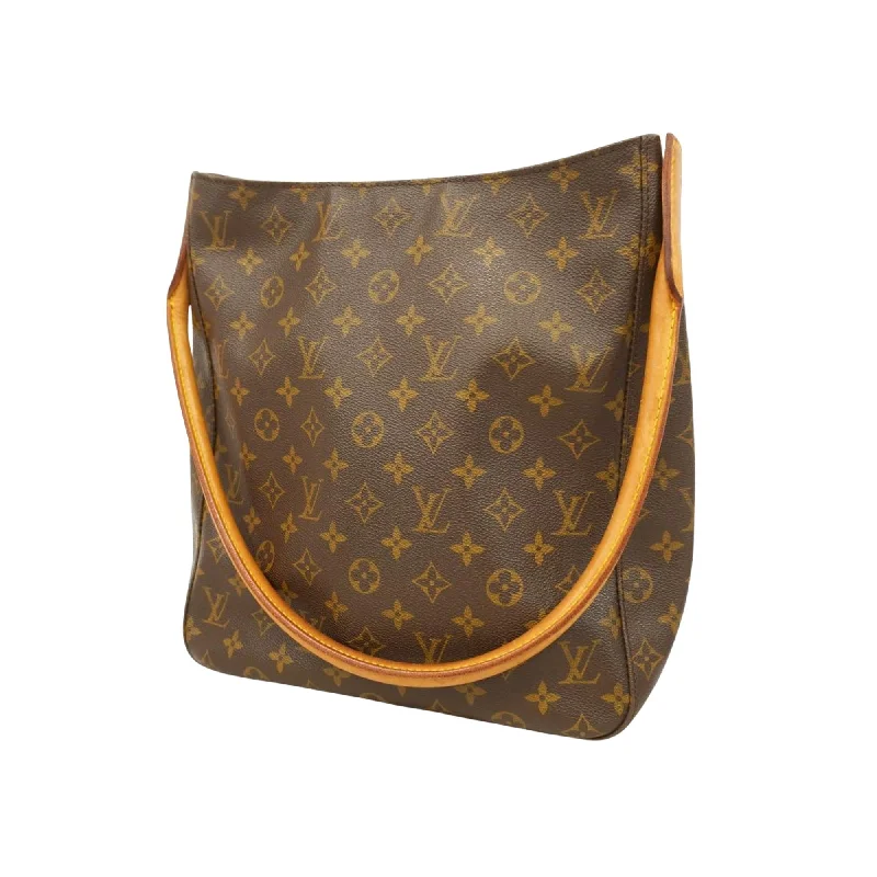 Louis Vuitton bags with a zip - around closure for enhanced securityLOUIS VUITTON Looping GM Shoulder Bag