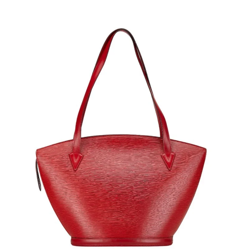 Ladies Louis Vuitton shoulder bags with a single - handle silhouetteLOUIS VUITTON Saint Jacques Tote