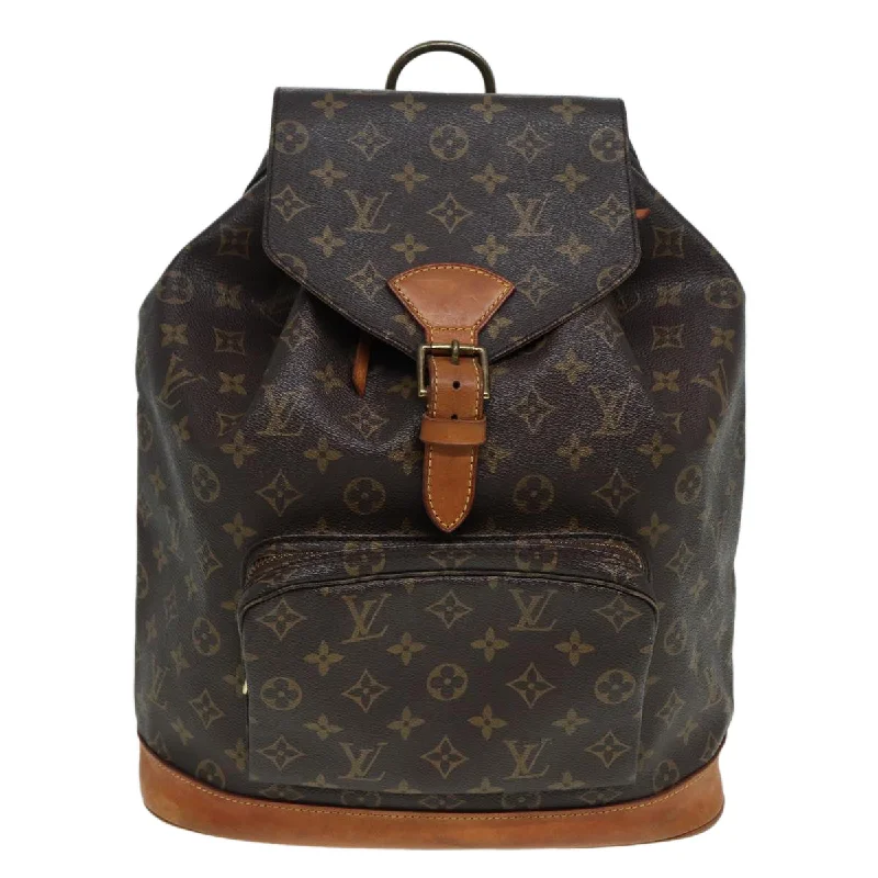 Medium - sized Louis Vuitton tote bags for work and shoppingLOUIS VUITTON Montsouris Backpack