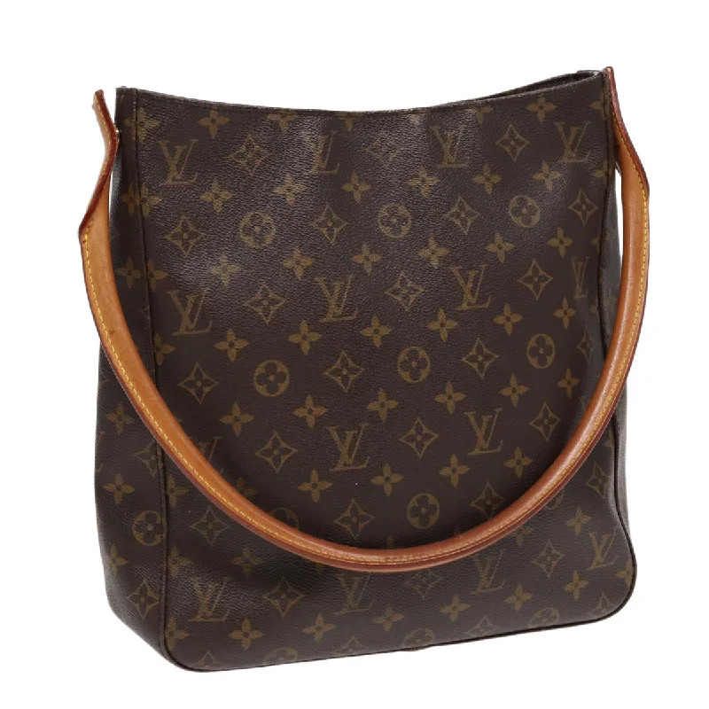 Louis Vuitton Twist bags with a snakeskin - effect panel for a bold lookLOUIS VUITTON Looping GM Shoulder Bag