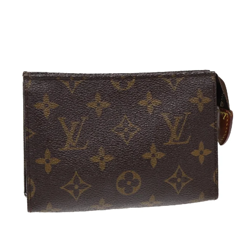 Louis Vuitton Neverfull bags with large capacity for everyday essentialsLOUIS VUITTON Monogram Poche Toilette 15 Pouch M47546 LV Auth 87459