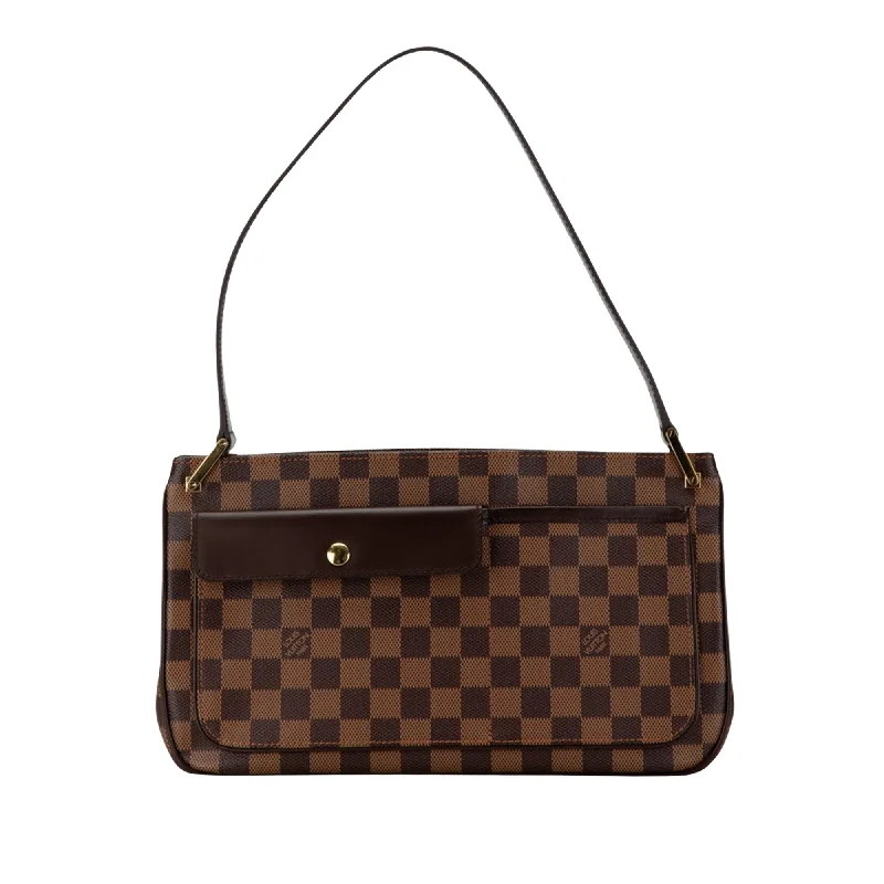 Louis Vuitton backpacks with a hidden back pocket for securityLOUIS VUITTON Aubagne Shoulder Bag