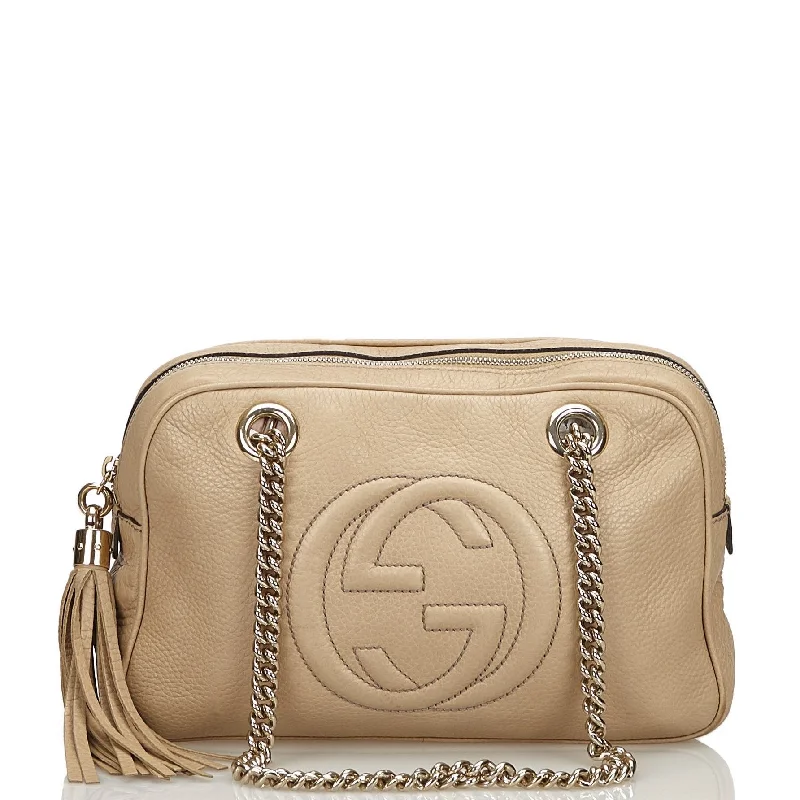 Ladies Gucci Dionysus bags with a star - shaped charmSoho Calfskin Chain Shoulder Bag