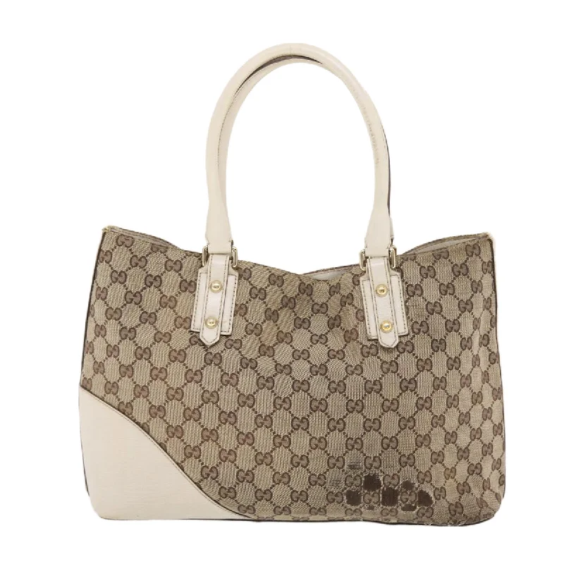 Ladies Gucci Dionysus bags in a pastel colorGUCCI GG Canvas Sherry Line Shoulder Bag Beige White 137385  49887