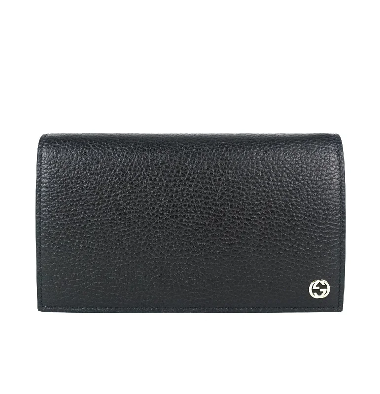 Women Gucci bags with a front - zip pocket for small itemsBetty Leather Wallet on Chain Bag