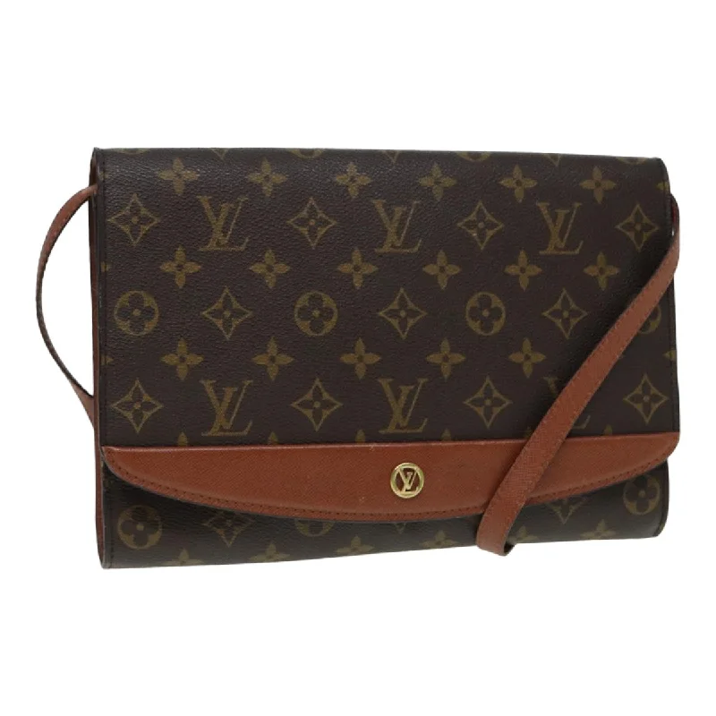 Louis Vuitton crossbody bags with a printed floral pattern for femininityLOUIS VUITTON Monogram Bordeaux 27 Shoulder Bag M51797 LV Auth 87398