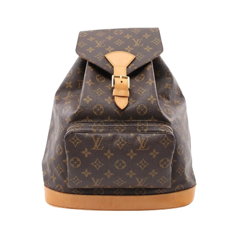 Louis Vuitton Twist bags with a snakeskin - effect panel for a bold lookLOUIS VUITTON Montsouris Backpack