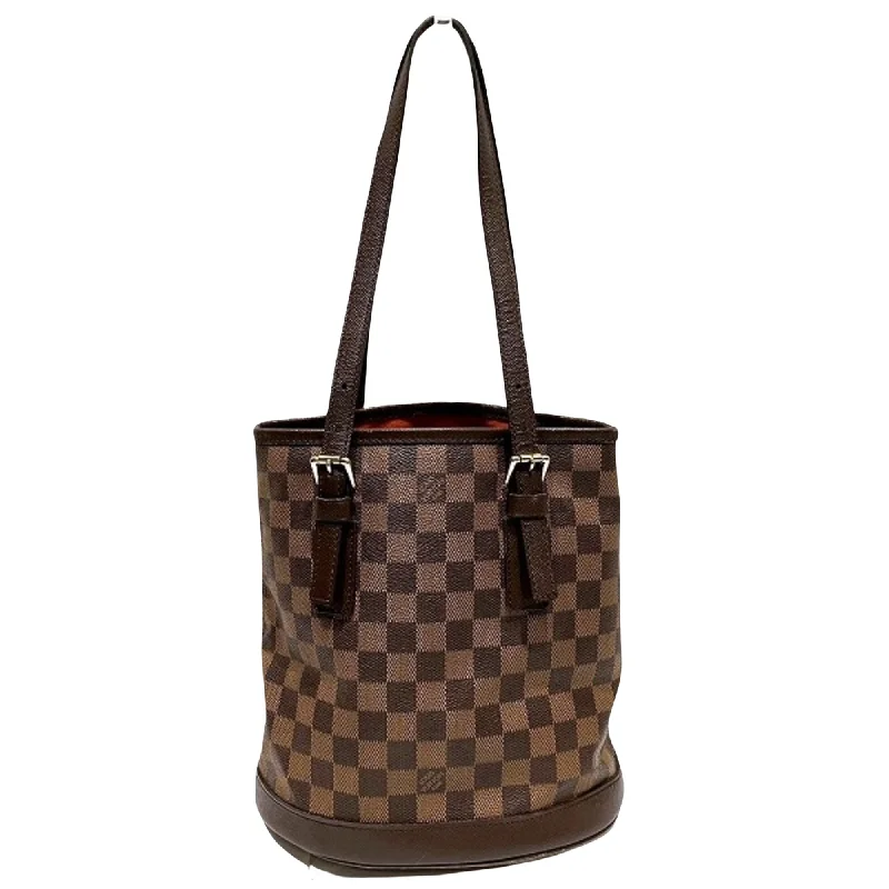 Ladies Louis Vuitton Petite Malle bags with a star - shaped charm for cutenessLOUIS VUITTON Bucket Shoulder Bag