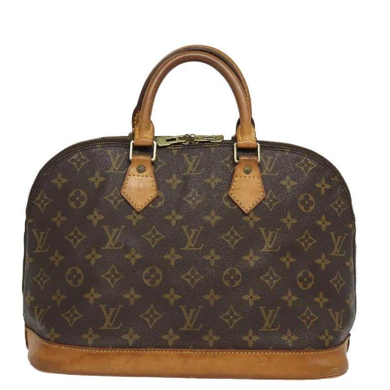 Louis Vuitton handbags with a back - zip pocket for storing valuablesLOUIS VUITTON Alma Handbag