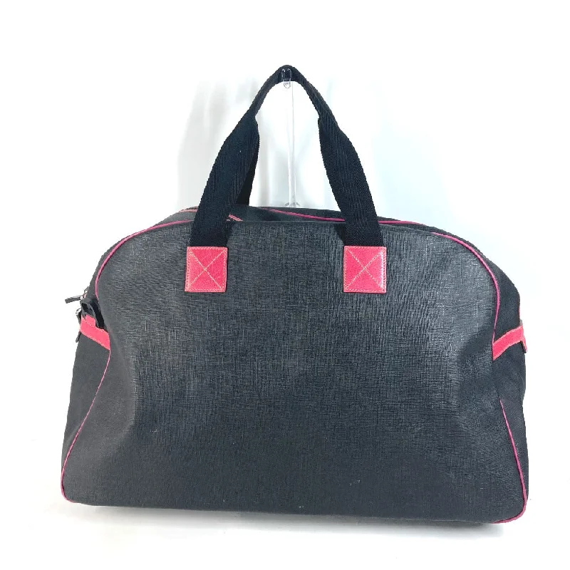 Women Gucci Sylvie bags with a monogram - embossed leatherGUCCI Boston Duffel bag 162800 PVC / Leather gray logo unisex(Unisex) Used