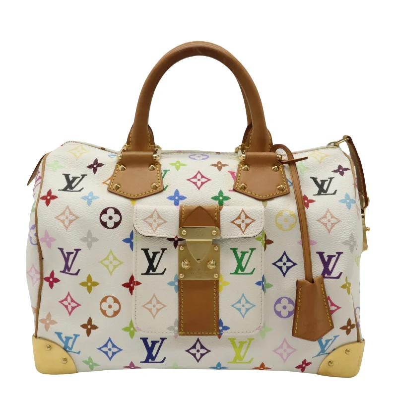 Louis Vuitton handbags with a back - zip pocket for storing valuablesLOUIS VUITTON Speedy 30 Handbag